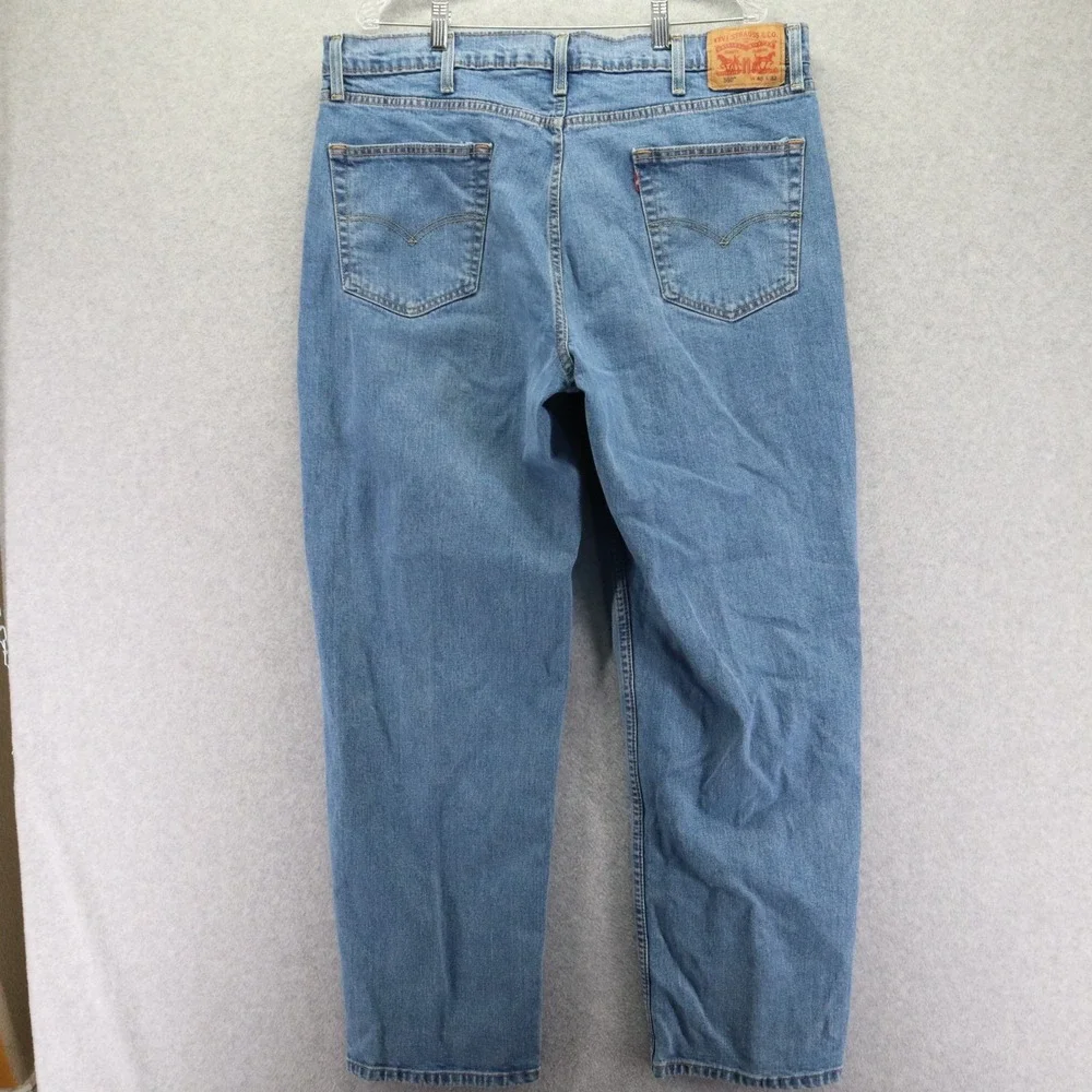 Levi's 550 Jeans Mens 40x32 Relaxed Fit 5-Pocket Stretch Flex Denim Blue‎